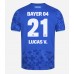 Tanie Strój piłkarski Bayer Leverkusen Lucas Vazquez #21 Koszulka Trzeciej 2025-26 Krótkie Rękawy